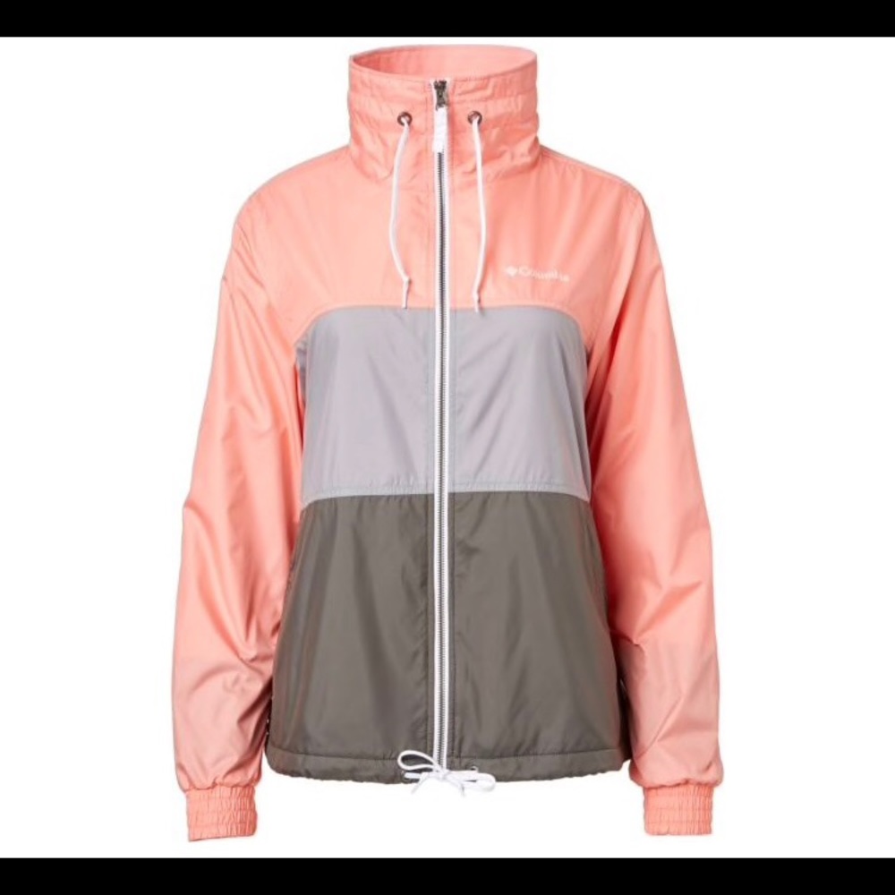 Columbia fleece lined windbreaker